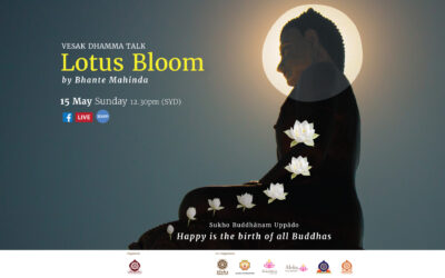 Vesak Dhamma Talk: “Lotus Bloom”